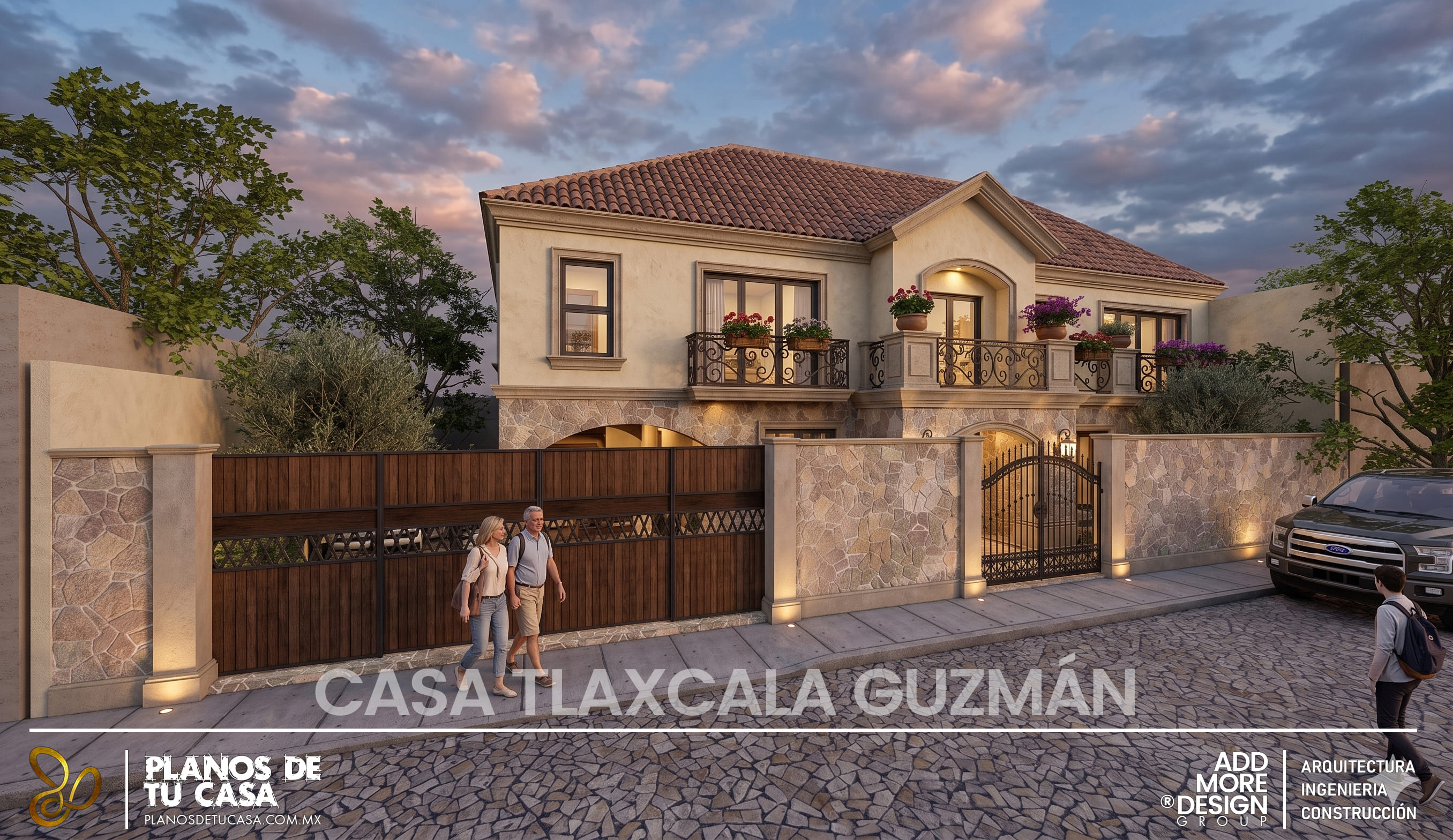 Casa Guzmán - Proyecto arquitectónico