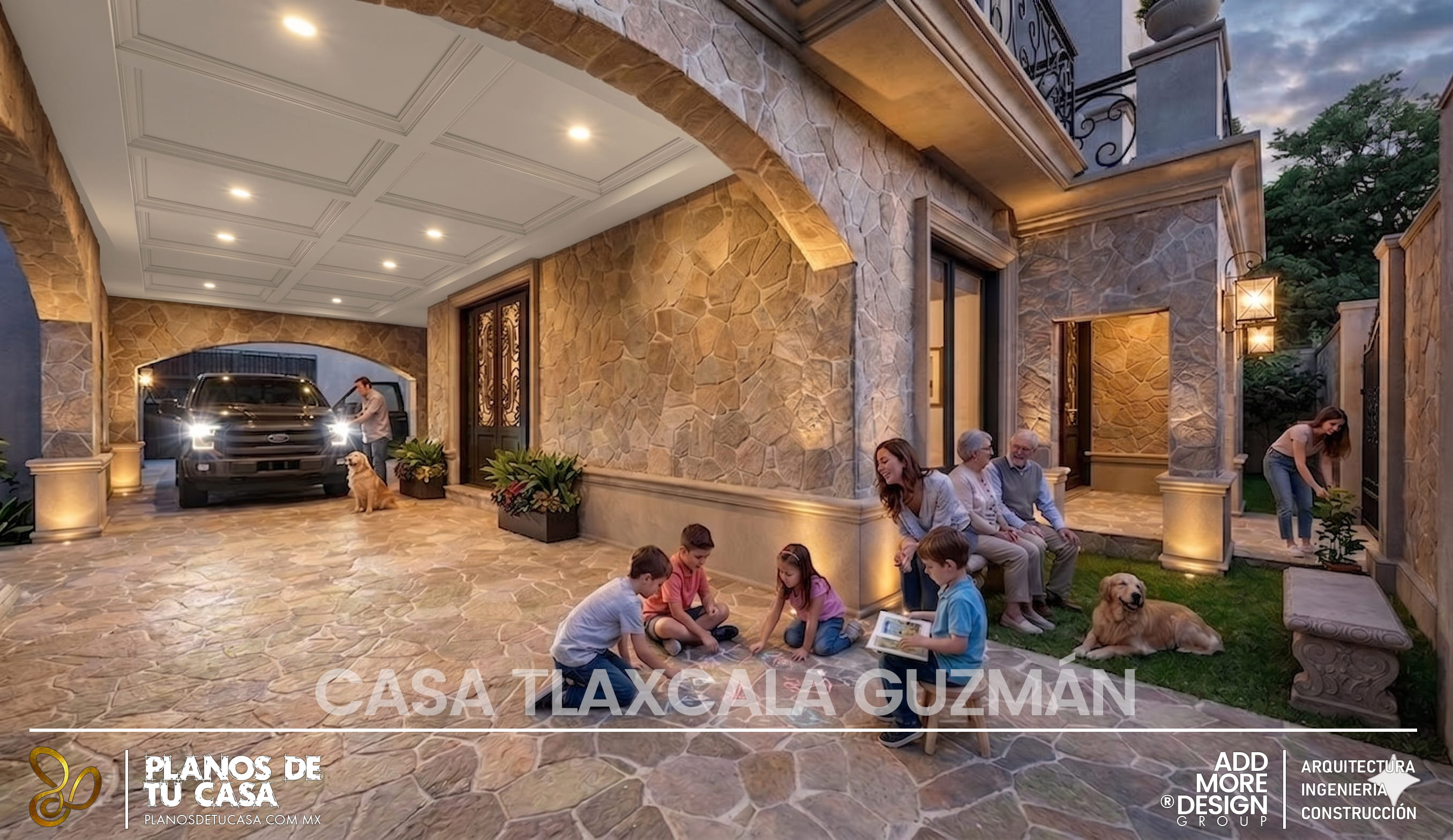 Casa Guzmán - Proyecto arquitectónico