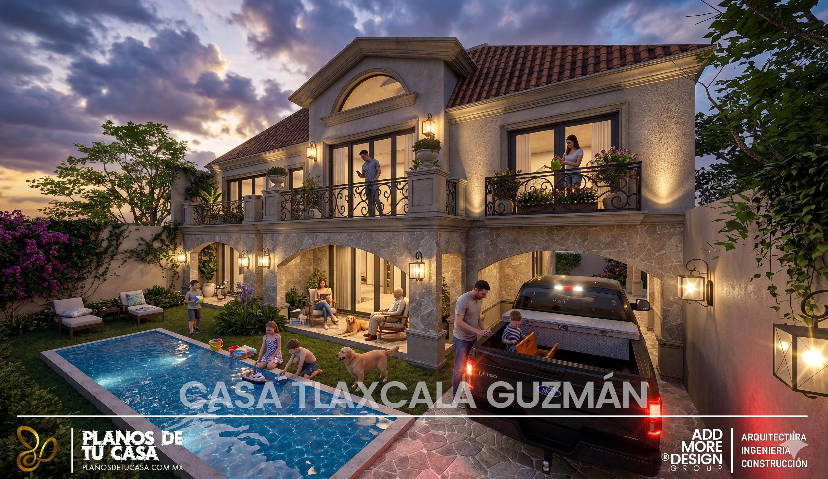 Casa Guzmán - Proyecto arquitectónico