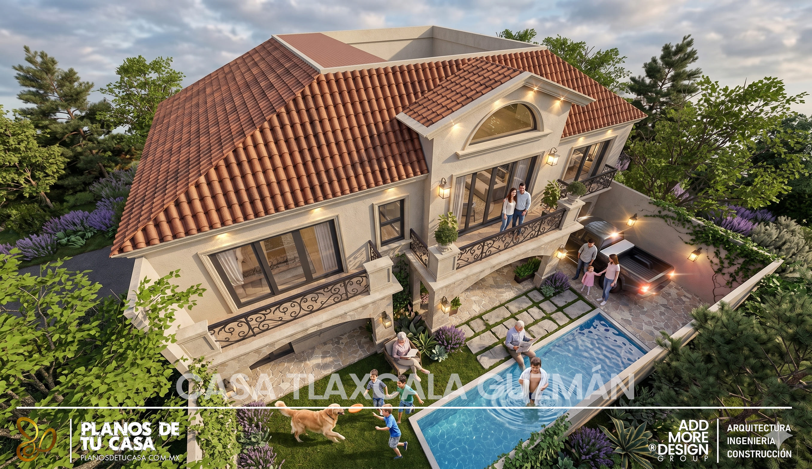 Casa Guzmán - Proyecto arquitectónico