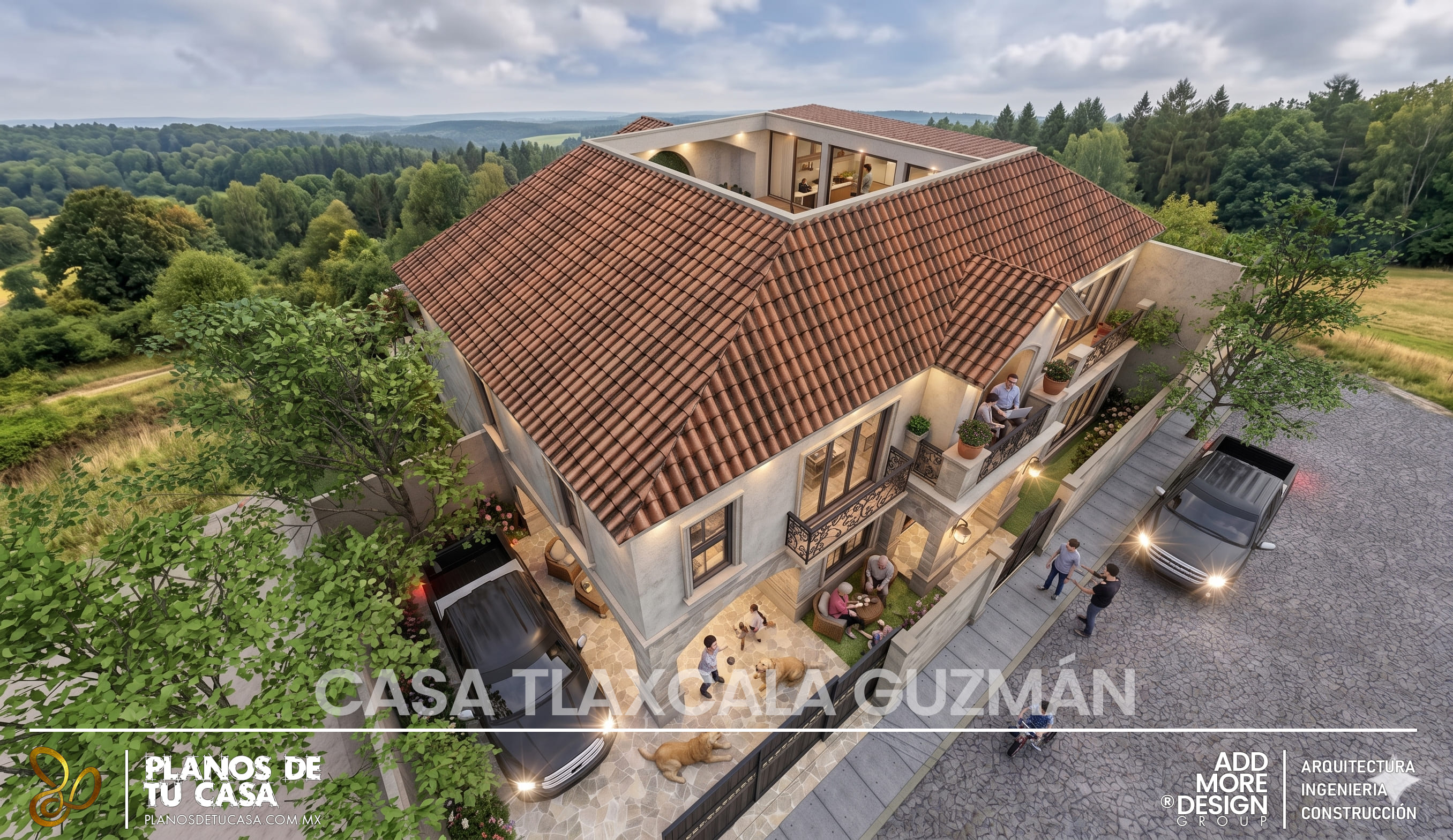 Casa Guzmán - Proyecto arquitectónico