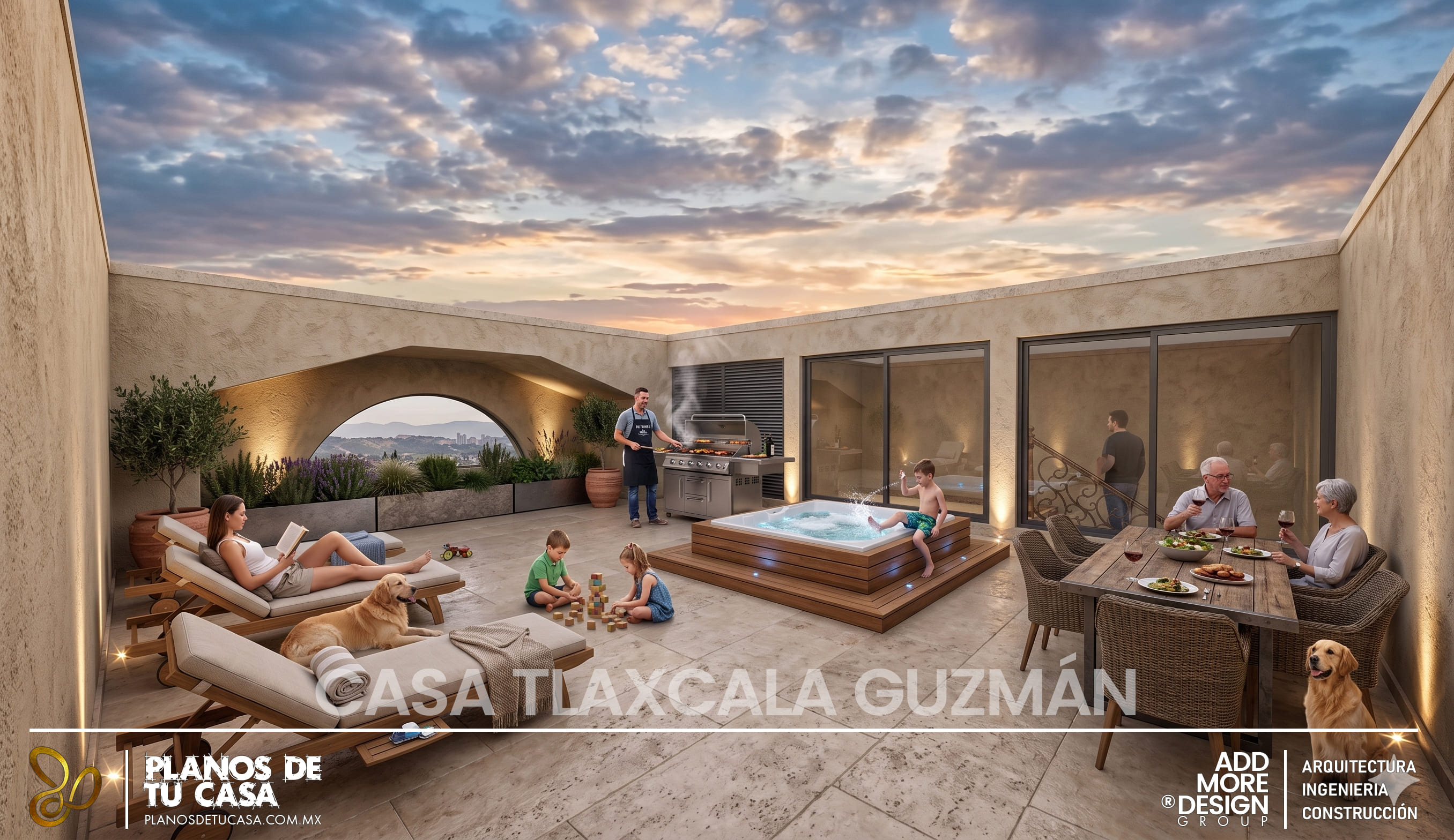 Casa Guzmán - Proyecto arquitectónico
