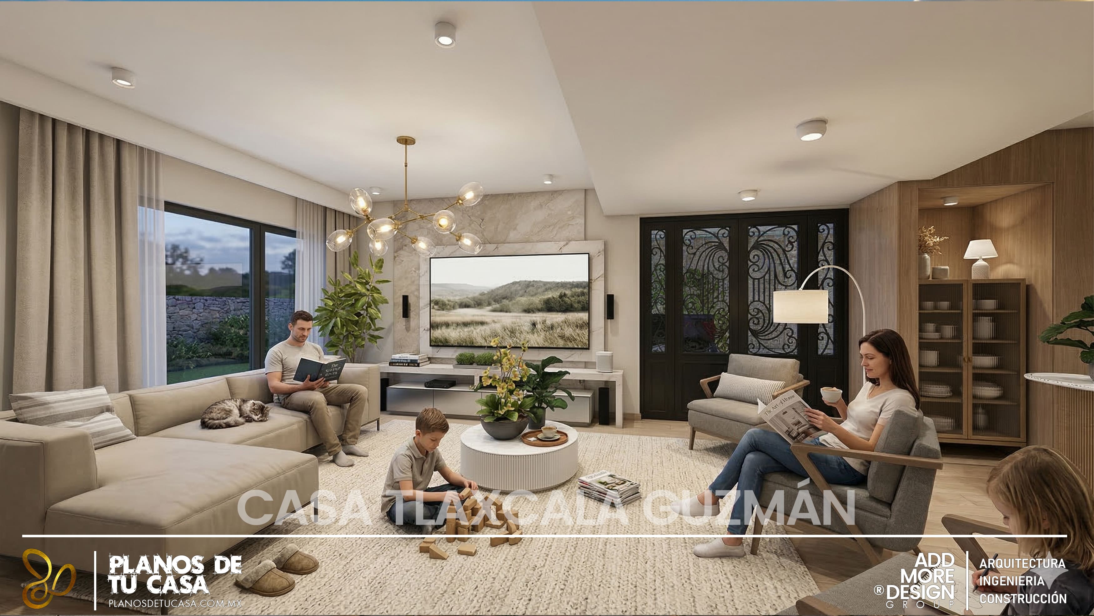 Casa Guzmán - Proyecto arquitectónico