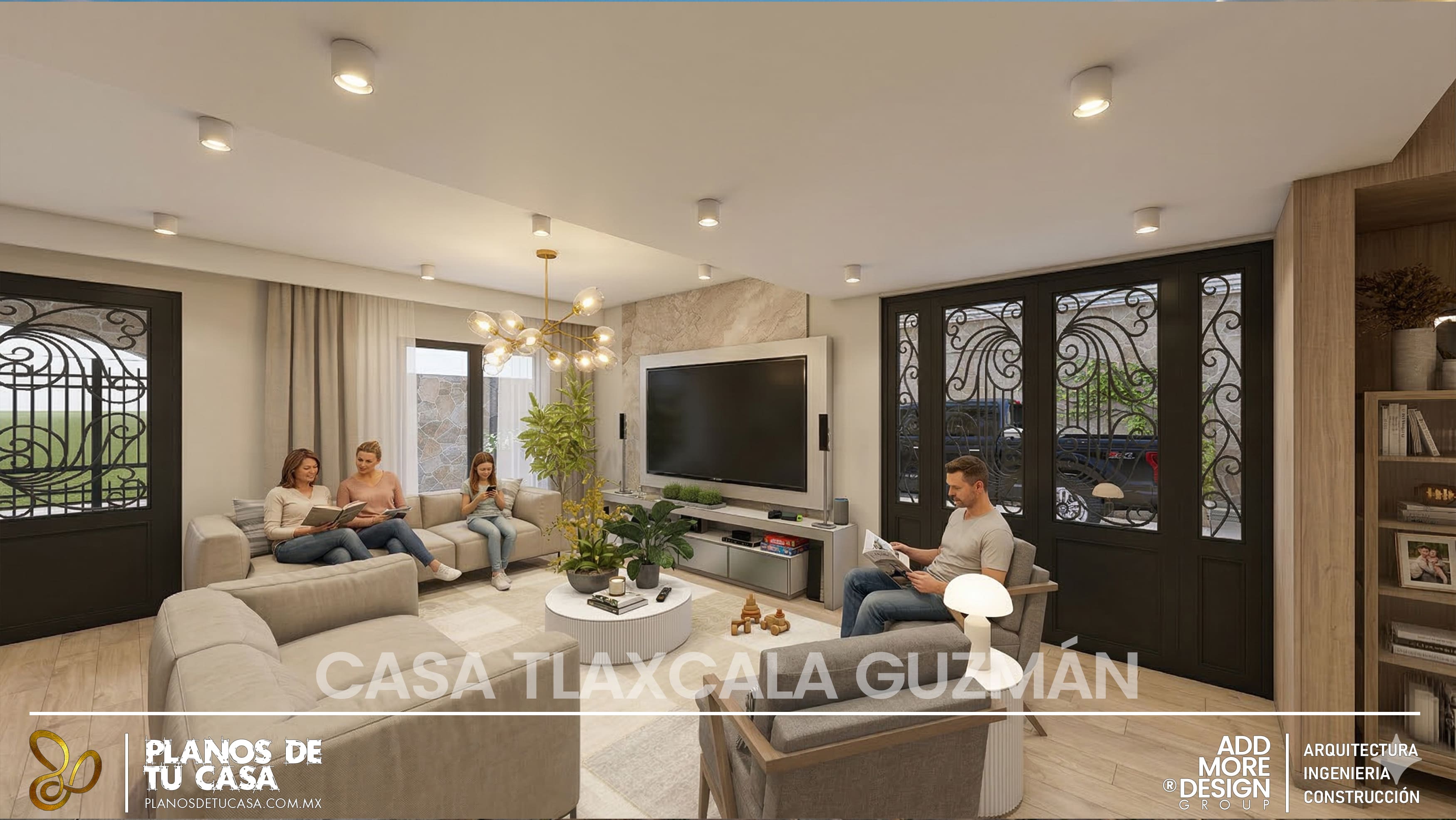 Casa Guzmán - Proyecto arquitectónico