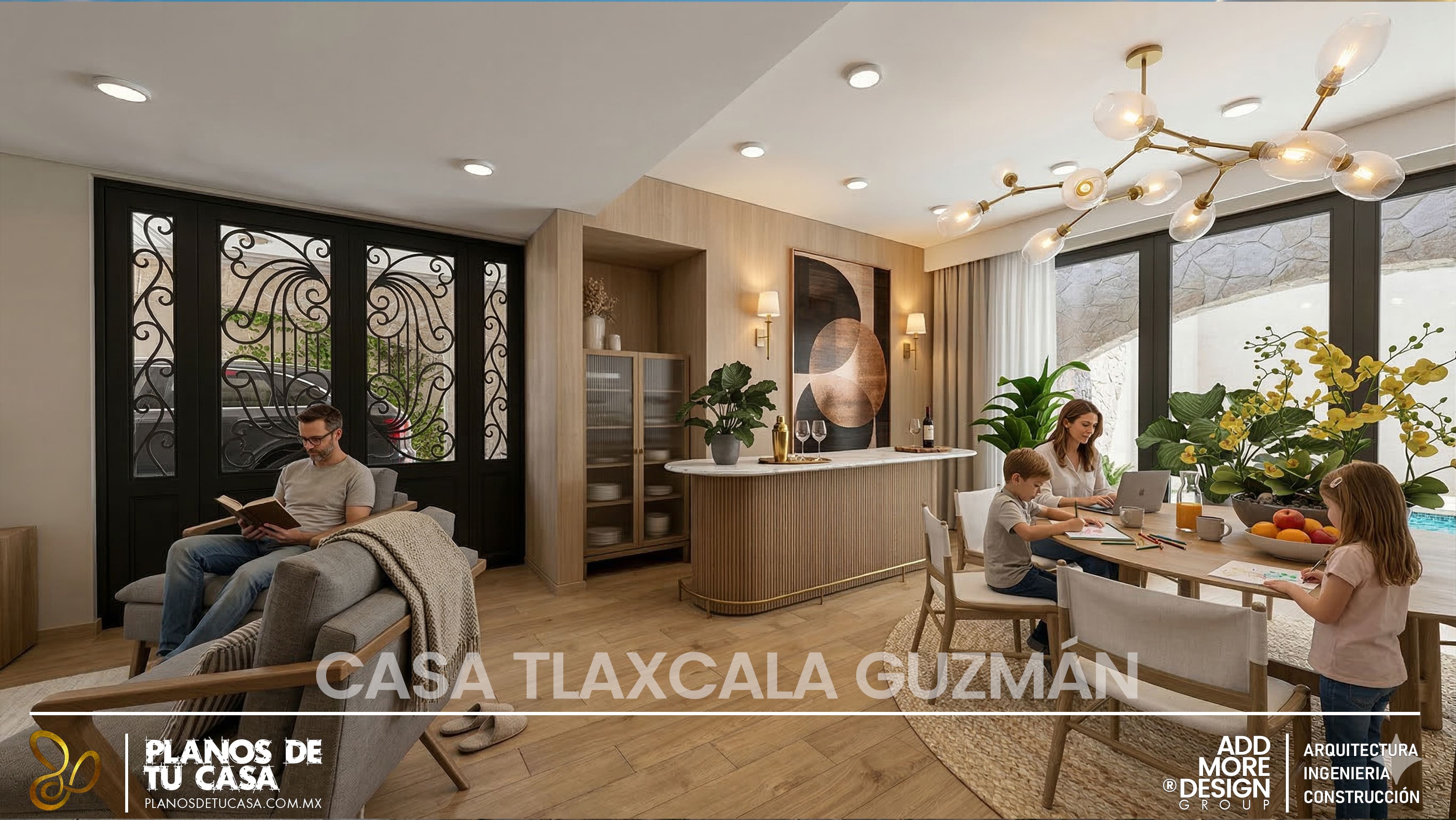 Casa Guzmán - Proyecto arquitectónico