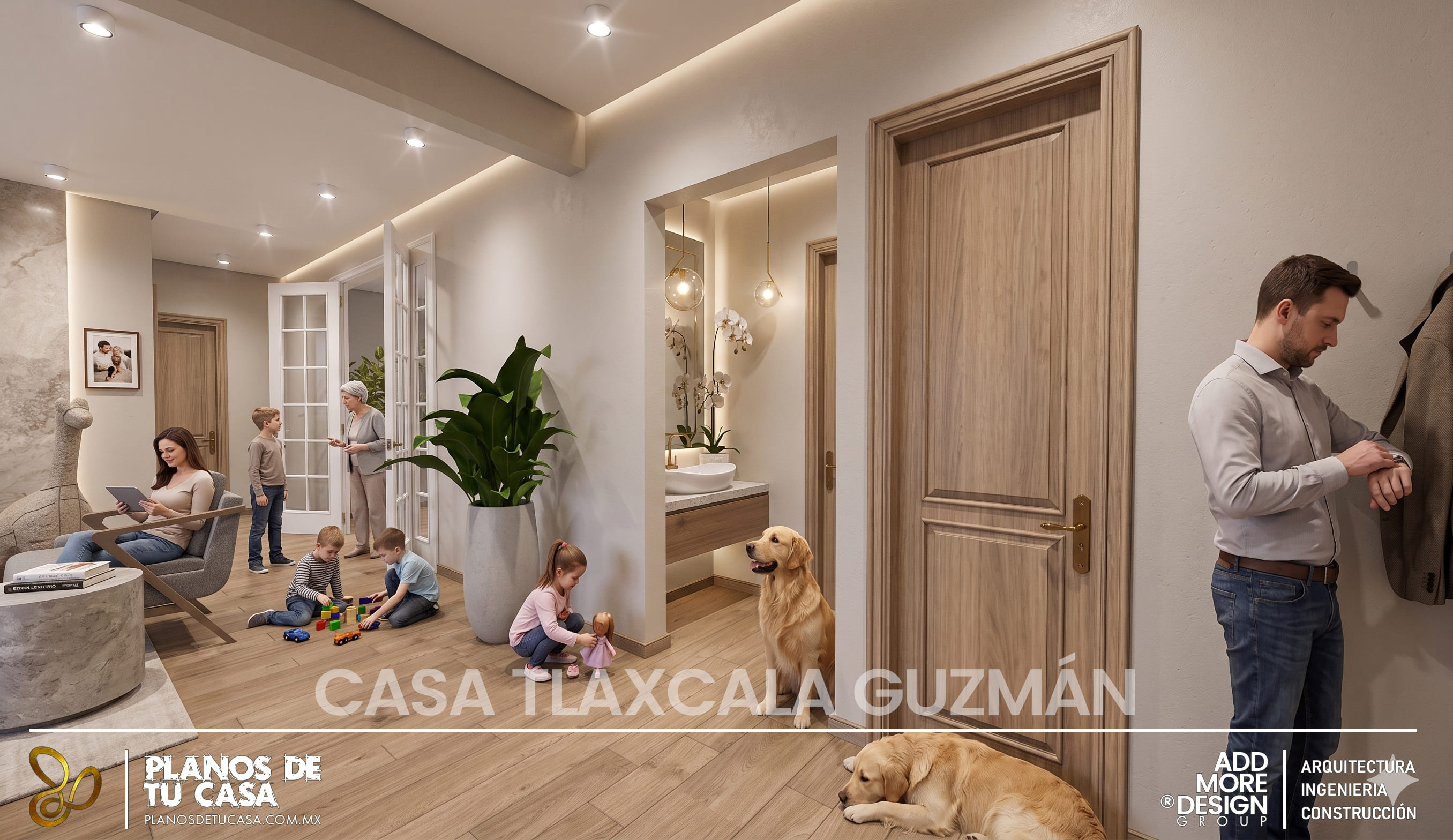 Casa Guzmán - Proyecto arquitectónico
